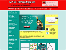 Tablet Screenshot of myteachersupplystore.com